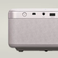 EF-21R, Mini projecteur laser, 1 000 lumens, Affichage jusqu’à 150 pouces, Google TV™ et haut-parleur Bluetooth, Portable