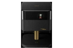 Epson Lifestudio Flex Édition spéciale luxe — EF-73 Noir profond, Projecteur intelligent portable, Sound by Bose, Google TV, 4K Pro UHD, Chargement sans fil, Usage intérieur/extérieur, Garantie 5 ans*