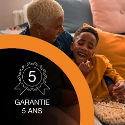 Epson Lifestudio Grand Plus EH-LS970W, Blanc diamant, projecteur laser intelligent à ultracourte focale, résolution home cinéma 4K réelle, Sound by Bose, Google TV
