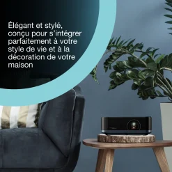Epson Lifestudio Pop Plus EF-62N, Projecteur portable qualitatif, Sound by Bose, Google TV, 4K Pro UHD, Utilisation en intérieur/extérieur, Garantie de 5 ans*