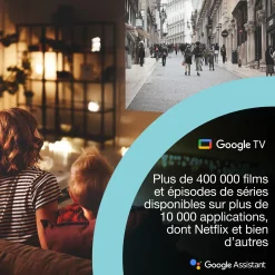 Epson Lifestudio Pop Plus EF-62N, Projecteur portable qualitatif, Sound by Bose, Google TV, 4K Pro UHD, Utilisation en intérieur/extérieur, Garantie de 5 ans*
