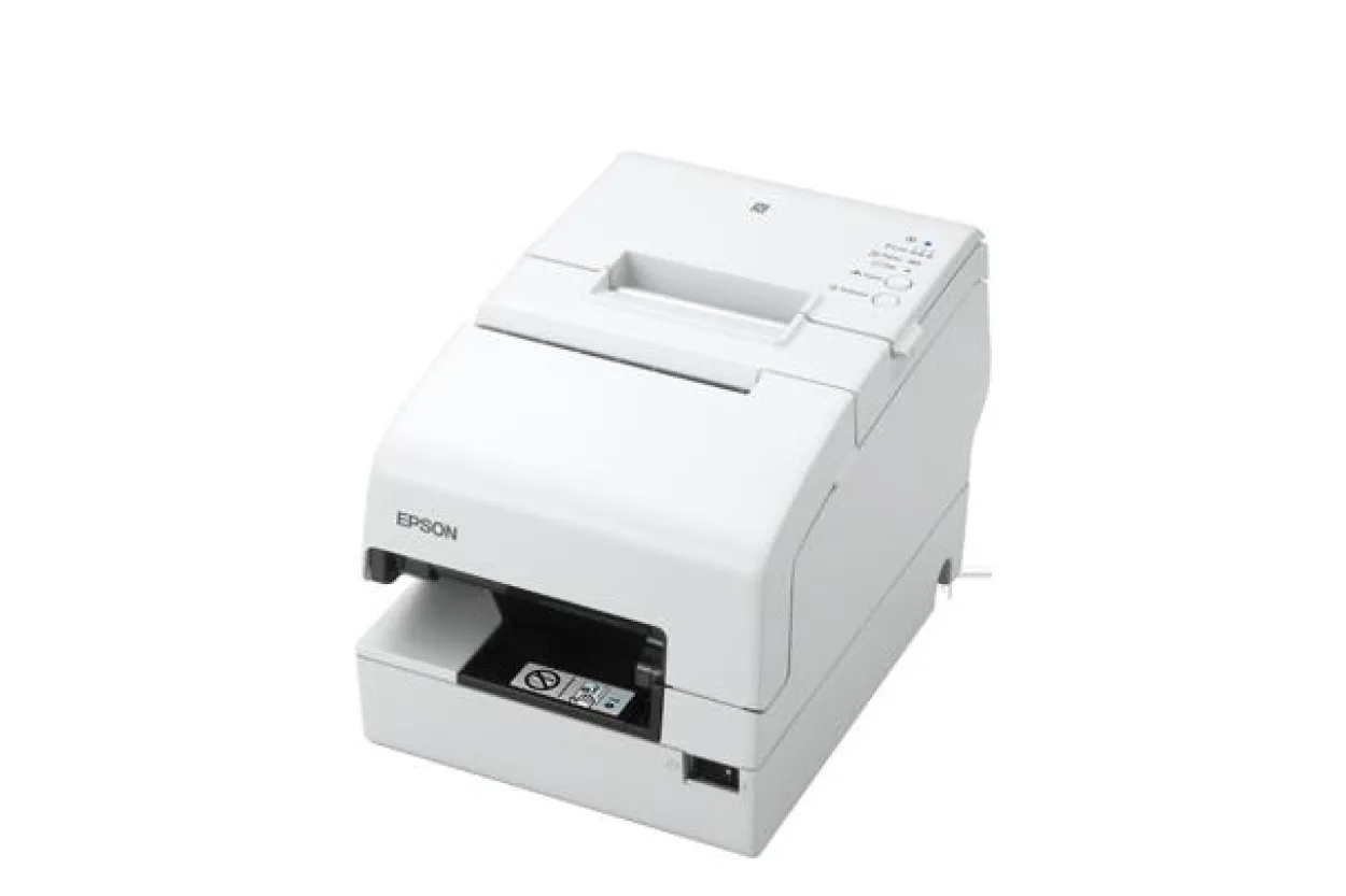 Epson TM-H6000V-213P0: P-USB, MICR, White