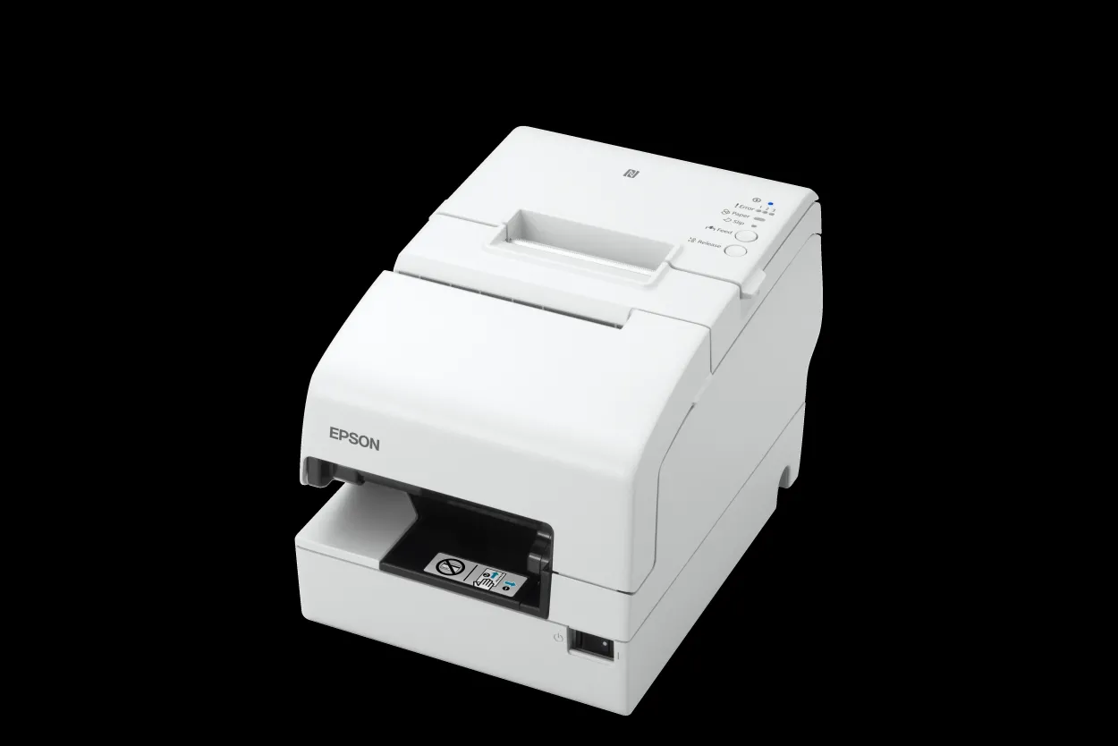 Epson TM-H6000V-213P0: P-USB, MICR, White
