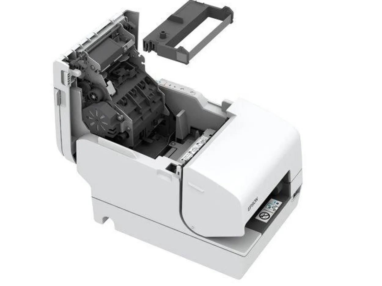 Epson TM-H6000V-213P0: P-USB, MICR, White