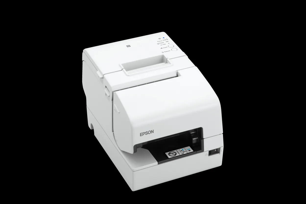 Epson TM-H6000V-213P0: P-USB, MICR, White