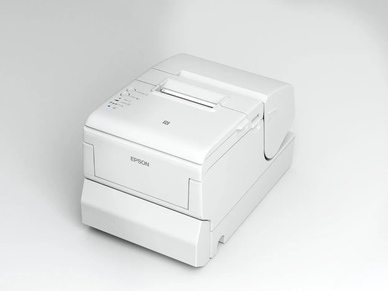 Epson TM-H6000V-213P0: P-USB, MICR, White