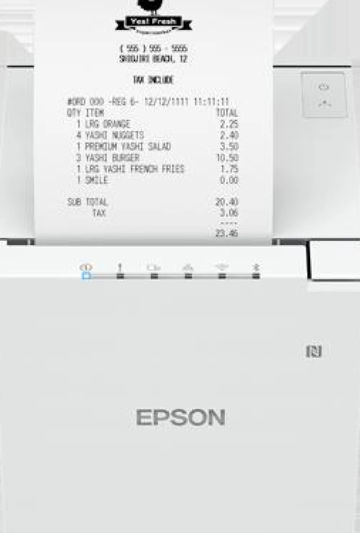 Epson TM-m30III (151): Wi-Fi + Bluetooth Model, White, EU