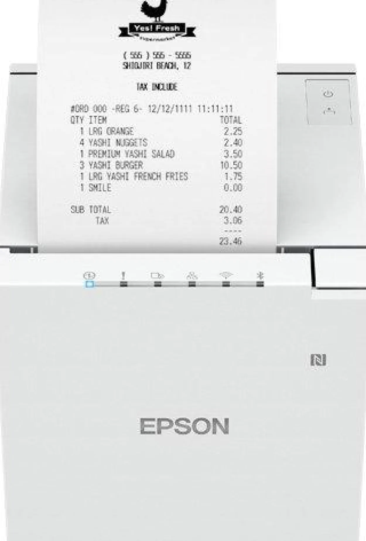 Epson TM-m30III (151): Wi-Fi + Bluetooth Model, White, EU
