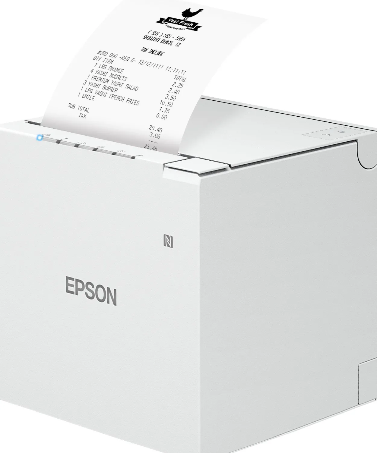 Epson TM-m30III (151): Wi-Fi + Bluetooth Model, White, EU