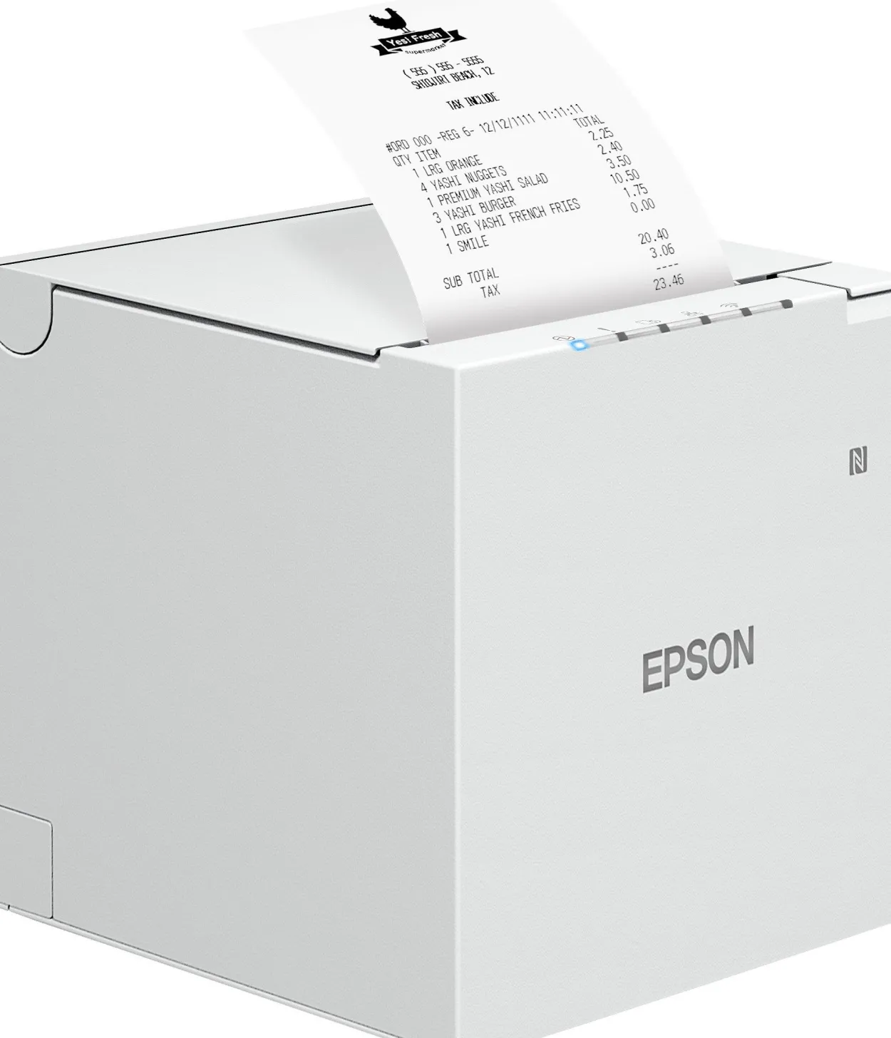 Epson TM-m30III (151): Wi-Fi + Bluetooth Model, White, EU