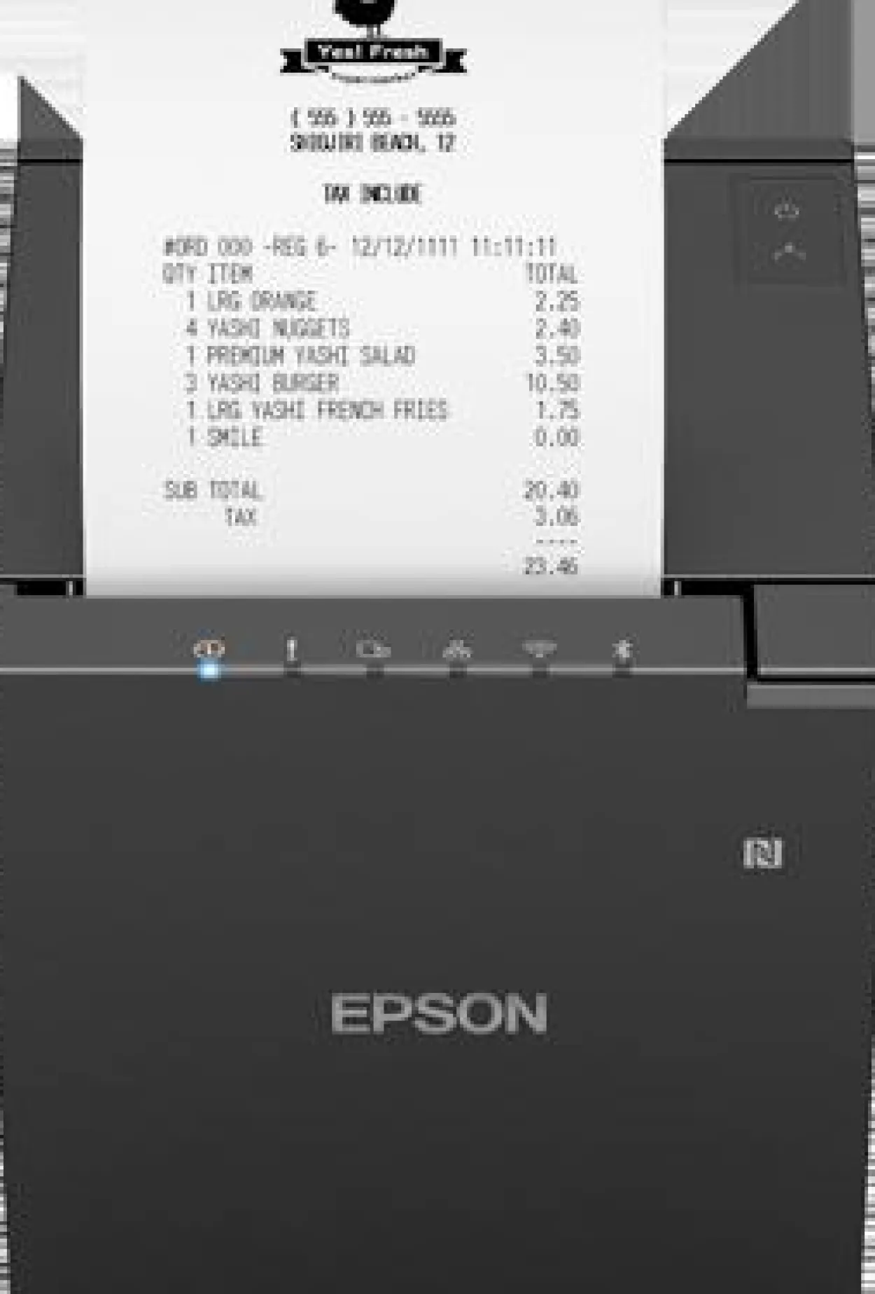 Epson TM-m30III (152): Wi-Fi + Bluetooth Model, Black, EU