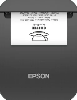 Epson TM-P20II (101): Mobile Receipt, Bluetooth, USB-C, Black, EMEA