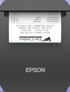Epson TM-P80II (131): Mobile Receipt, Autocutter, Wi-Fi, USB-C, Black, WE/CEE