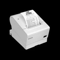 Epson TM-T88VII (151A0): USB, Ethernet, Fixed Interface, PS, UK, White