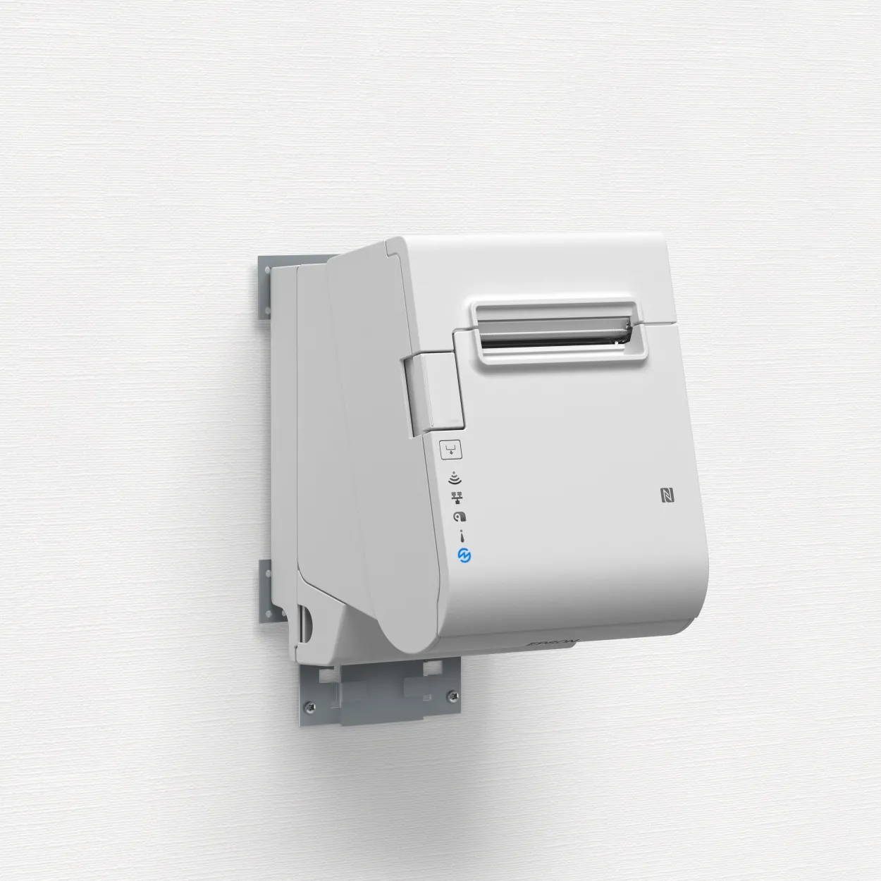 Epson TM-T88VII (151A0): USB, Ethernet, Fixed Interface, PS, UK, White