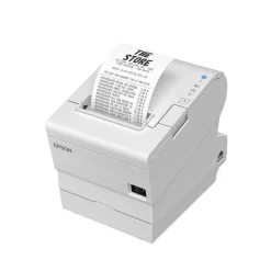 Epson TM-T88VII (151A0): USB, Ethernet, Fixed Interface, PS, UK, White