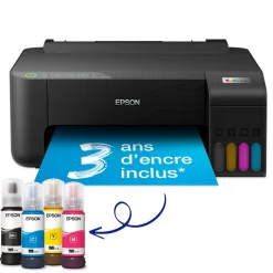 Imprimante A4 Wi-Fi EcoTank ET-1810 équipée de réservoirs d’encre, avec jusqu’à 3 ans d’encre inclus