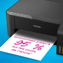 Imprimante A4 Wi-Fi EcoTank ET-1810 équipée de réservoirs d’encre, avec jusqu’à 3 ans d’encre inclus