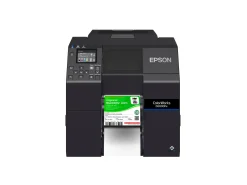 Imprimante d’étiquettes à encre à base de colorants ColorWorks CW-D6000Pe, étiquettes de 50 à 112 mm de large