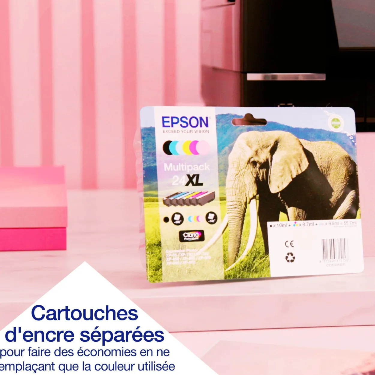Imprimante Jet d’Encre A4 sans fil Expression Photo XP‑65