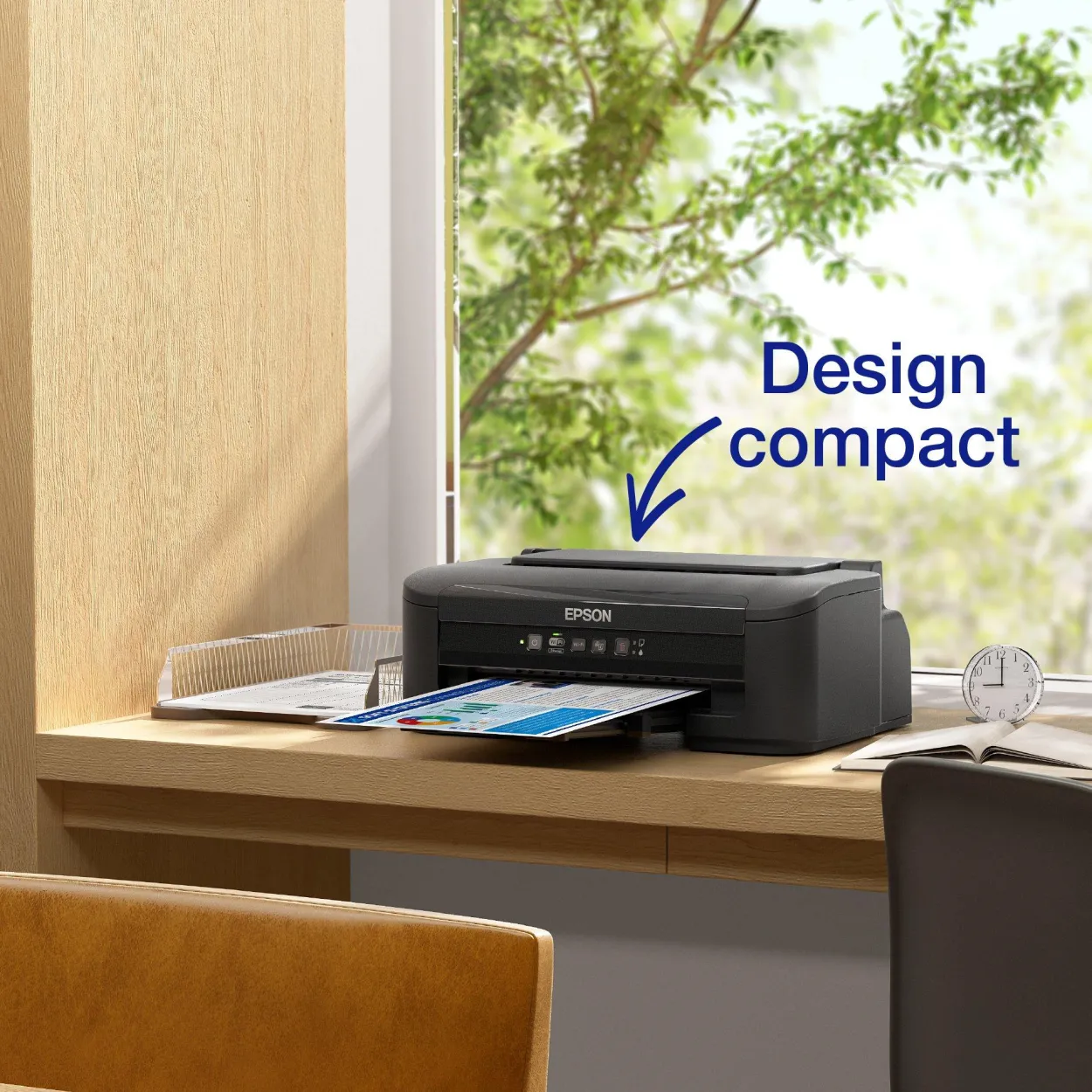 Imprimante Jet d’Encre A4 WorkForce WF-2110W avec connexion Wi-Fi et Ethernet