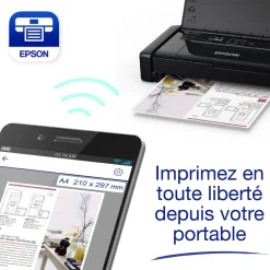 Imprimante Jet d’Encre A4 portable monofonction WorkForce WF-110W