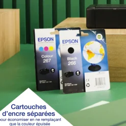 Imprimante Jet d’Encre A4 portable monofonction WorkForce WF-110W