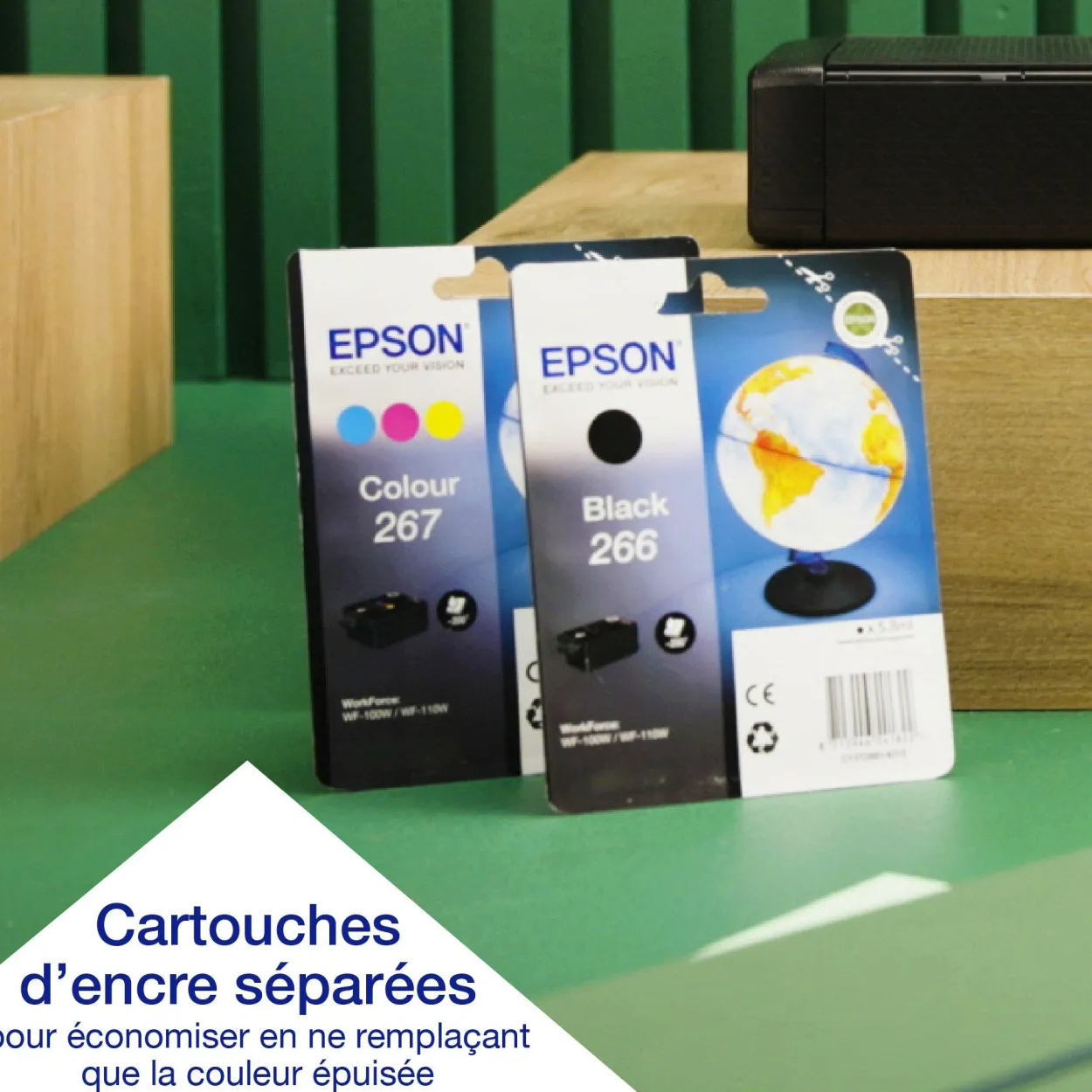 Imprimante Jet d’Encre A4 portable monofonction WorkForce WF-110W