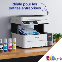 Imprimante multifonction A4 EcoTank ET-5170 avec Wi-Fi, réservoirs d’encre et fax