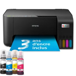 Imprimante multifonction A4 Wi-Fi EcoTank ET-2865 équipée de réservoirs d’encre, avec jusqu’à 3 ans d’encre inclus