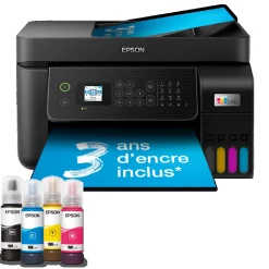 Imprimante multifonction A4 Wi-Fi EcoTank ET-4800 équipée de réservoirs d’encre, avec jusqu’à 3 ans d’encre inclus