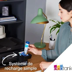 Imprimante multifonction A4 Wi-Fi EcoTank ET-4800 équipée de réservoirs d’encre, avec jusqu’à 3 ans d’encre inclus