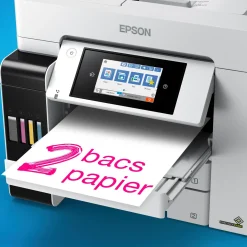 Imprimante multifonction A4 EcoTank ET-5880 avec Wi-Fi, réservoirs d’encre, scanner, copie et fax