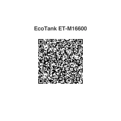 Imprimante multifonction A3 EcoTank monochrome ET-M16600 avec Wi-Fi, réservoir d’encre, scanner et copie