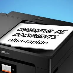 Imprimante multifonction A3 EcoTank monochrome ET-M16600 avec Wi-Fi, réservoir d’encre, scanner et copie