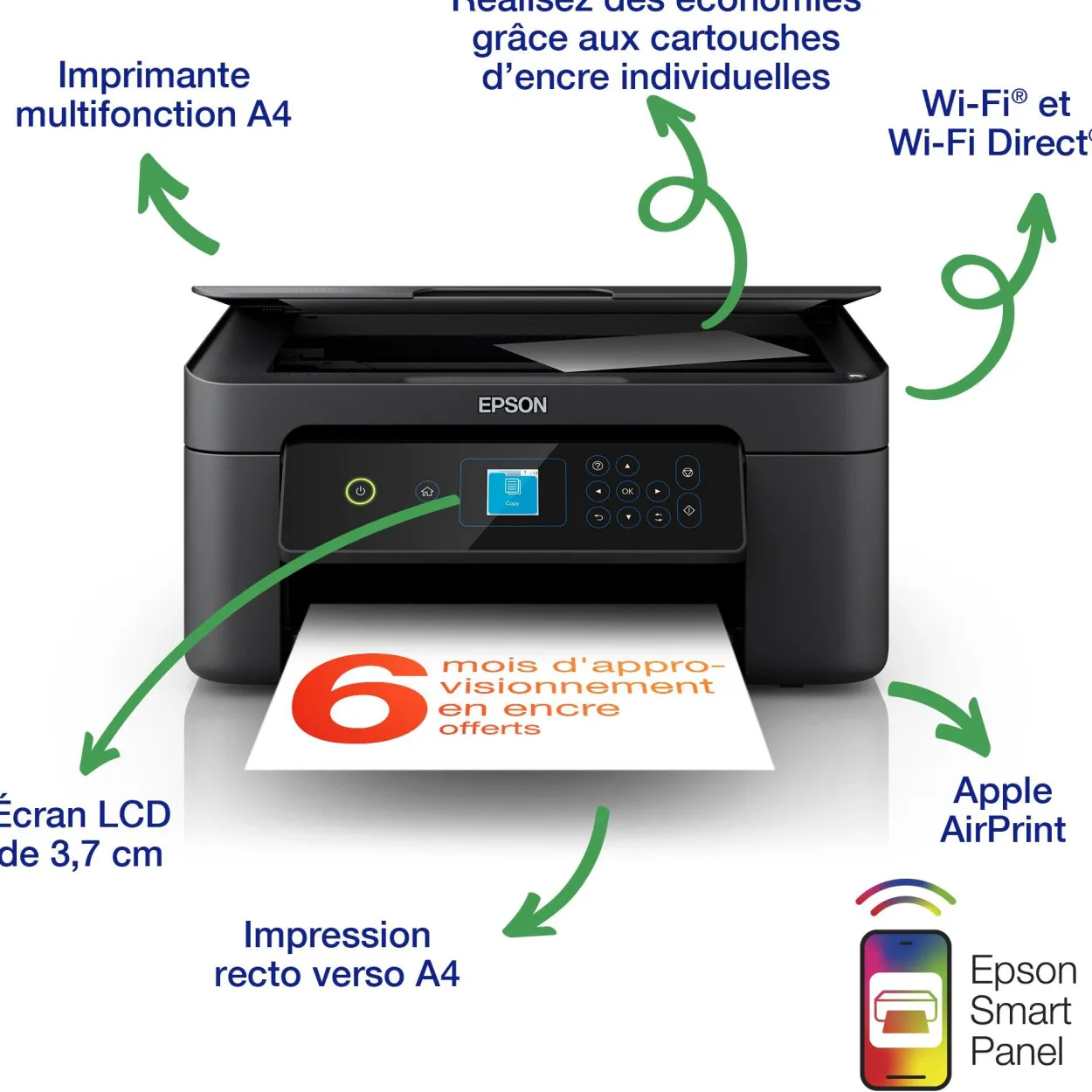 Imprimante multifonction Jet d’Encre A4 Expression XP-3205