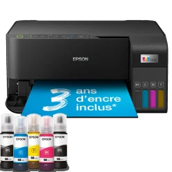 Imprimante multifonction A4 Wi-Fi EcoTank ET-2830 équipée de réservoirs d’encre, avec jusqu’à 3 ans d’encre inclus