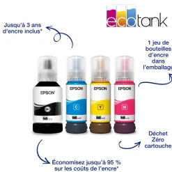 Imprimante multifonction A3+ Wi-Fi EcoTank ET-15000 équipée de réservoirs d’encre, avec jusqu’à 3 ans d’encre inclus