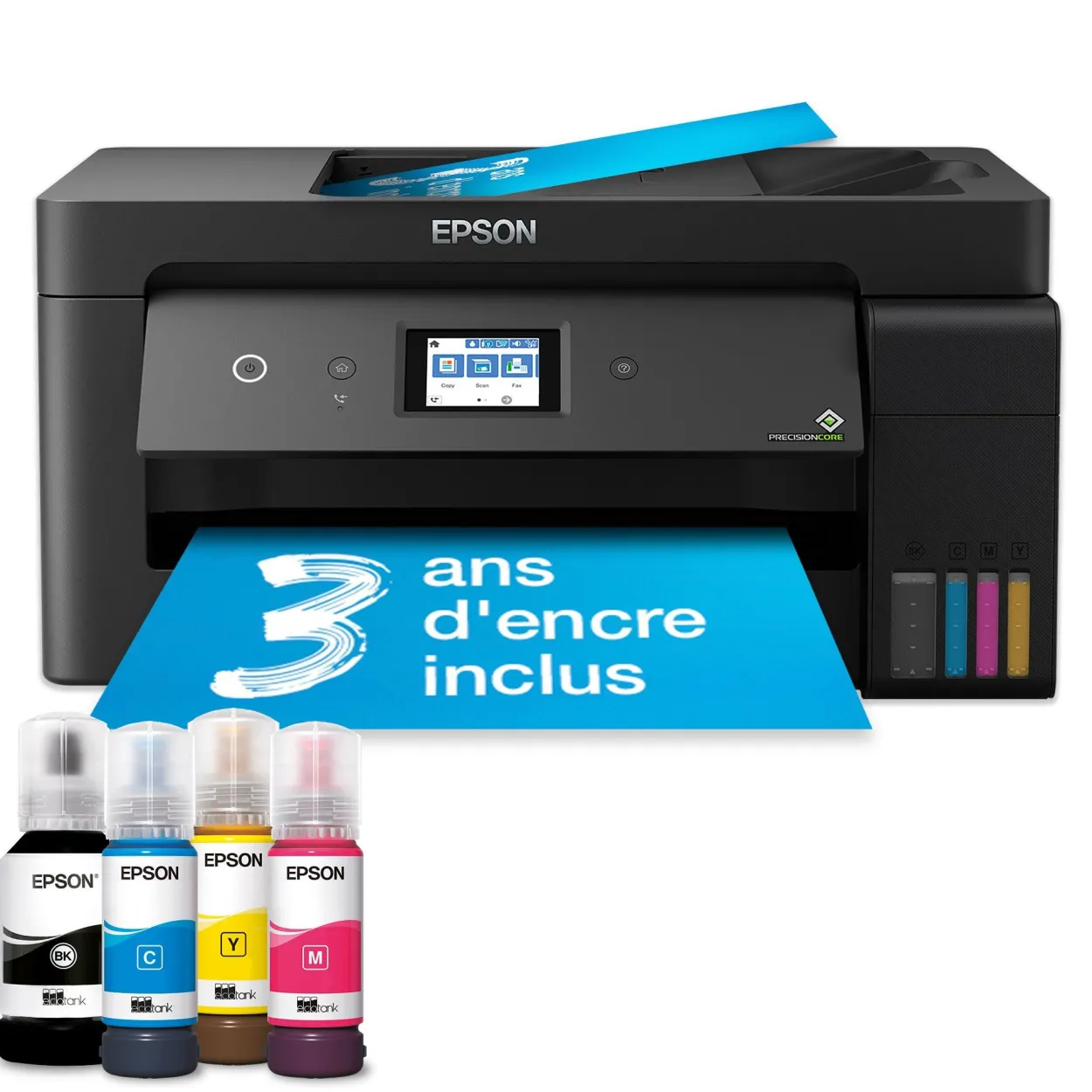 Imprimante multifonction A3+ Wi-Fi EcoTank ET-15000 équipée de réservoirs d’encre, avec jusqu’à 3 ans d’encre inclus