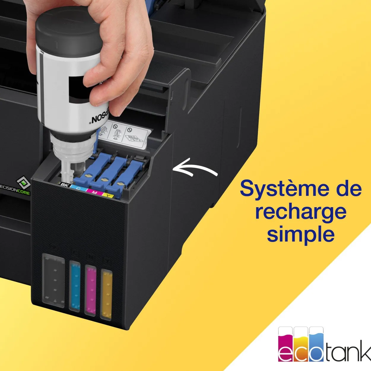 Imprimante multifonction A3+ Wi-Fi EcoTank ET-15000 équipée de réservoirs d’encre, avec jusqu’à 3 ans d’encre inclus