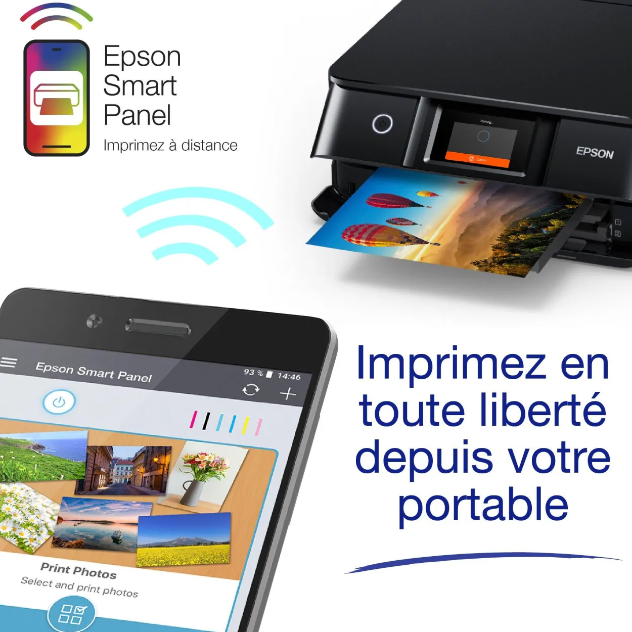 Imprimante multifonction Jet d’Encre photo A4 Expression XP‑8700
