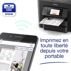 Imprimante multifonction Jet d’Encre A4 WorkForce WF-4830DTWF