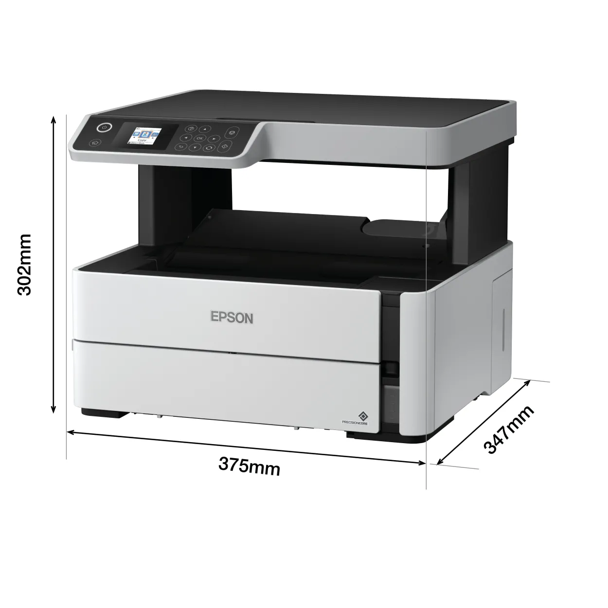 Imprimante multifonction monochrome A4 EcoTank ET-M2170 avec réservoir d’encre et Wi-Fi