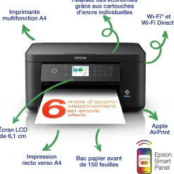 Imprimante multifonction Jet d’Encre A4 Expression XP-5200