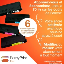 Imprimante multifonction Jet d’Encre A3+ WorkForce WF-7840DTWF et 3 mois d’approvisionnement en encre offerts avec l’abonnement ReadyPrint*