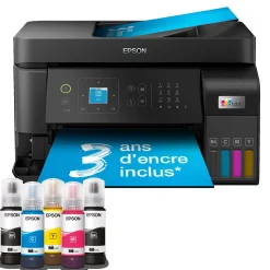 Imprimante multifonction A4 Wi-Fi EcoTank ET-4810 équipée de réservoirs d’encre, avec jusqu’à 3 ans d’encre inclus