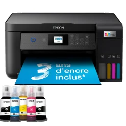 Imprimante multifonction A4 Wi-Fi EcoTank ET-2851 équipée de réservoirs d’encre, avec jusqu’à 3 ans d’encre inclus