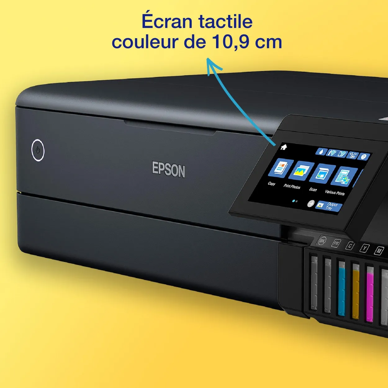 Imprimante photo A3+ EcoTank ET-8550 avec réservoirs d’encre et Wi-Fi