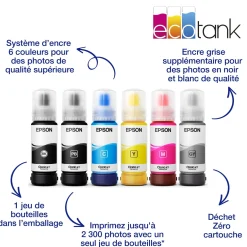 Imprimante photo A4 EcoTank ET-8500 avec réservoir d’encre et Wi-Fi