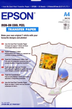 Iron-on-transfer Paper, DIN A4, 124g/m2, 10 Sheets